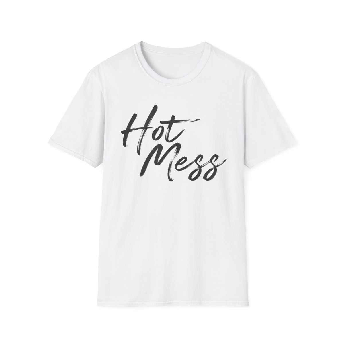 Hot Mess T-Shirt | Script Typography Graphic Tee | Alix Earle & Ashtin Earle Merch | Earl Meets World Merch